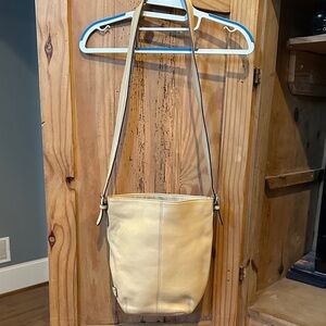 Tignanello Cream Crossbody Bag
